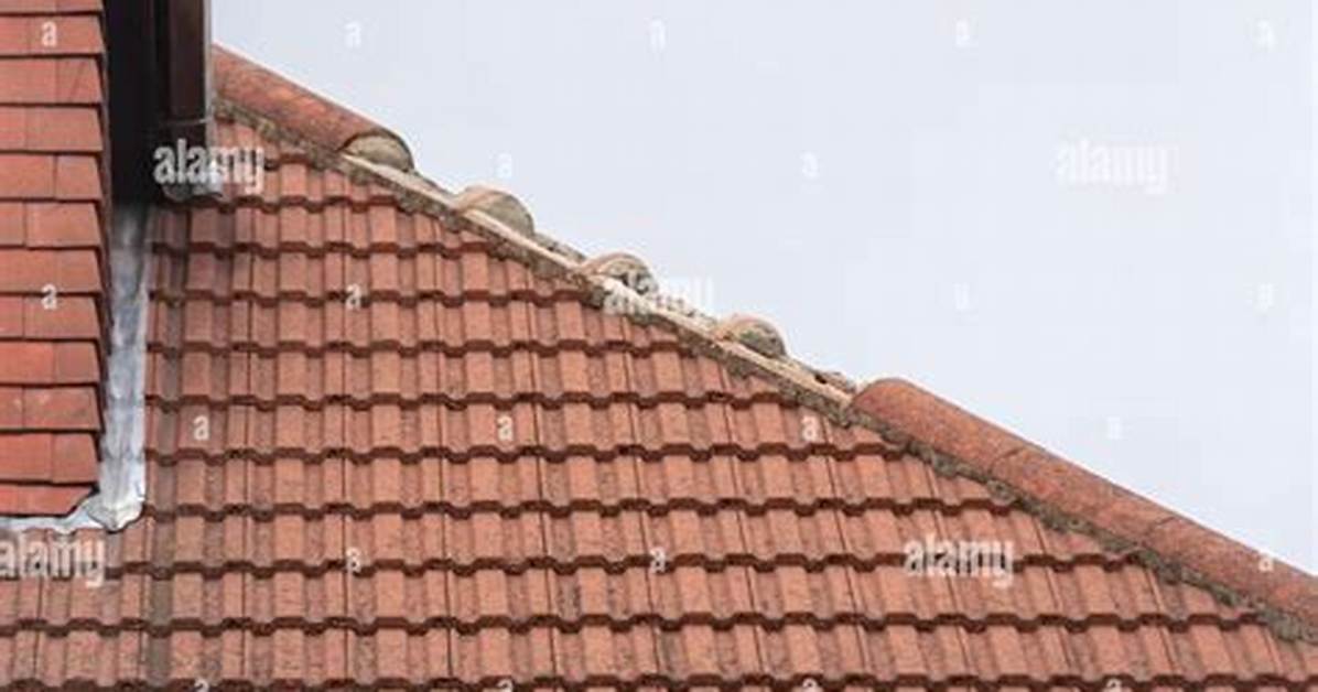 Why Do Ridge Tiles Blown off?
