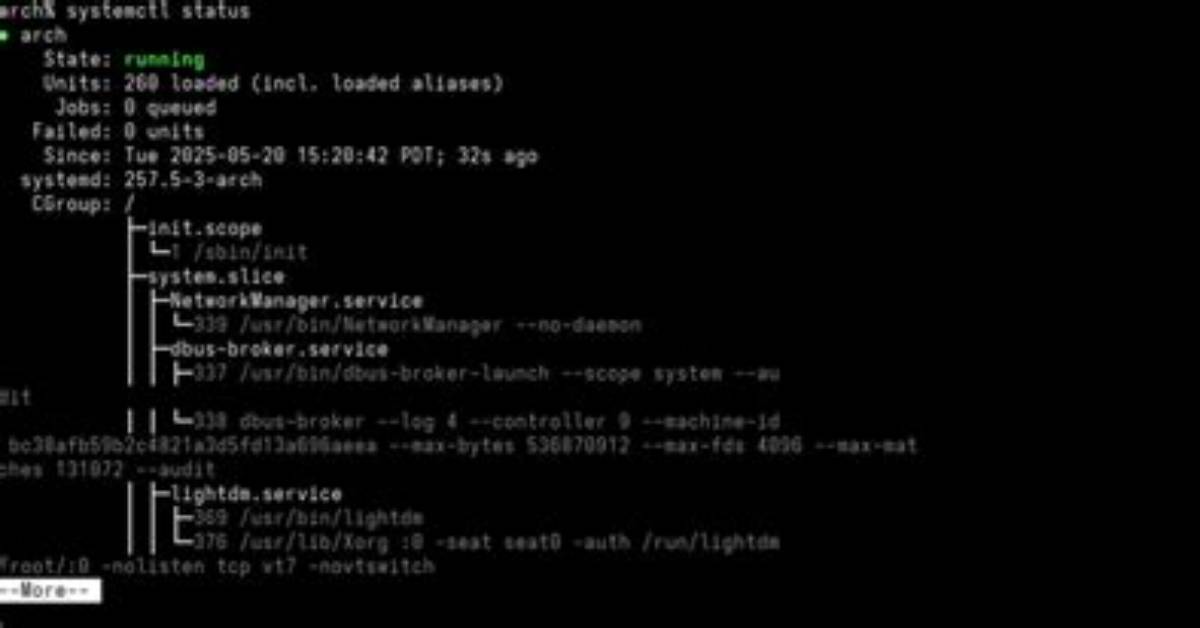 Why Do Some Systemctl Operations Output to Stderr?