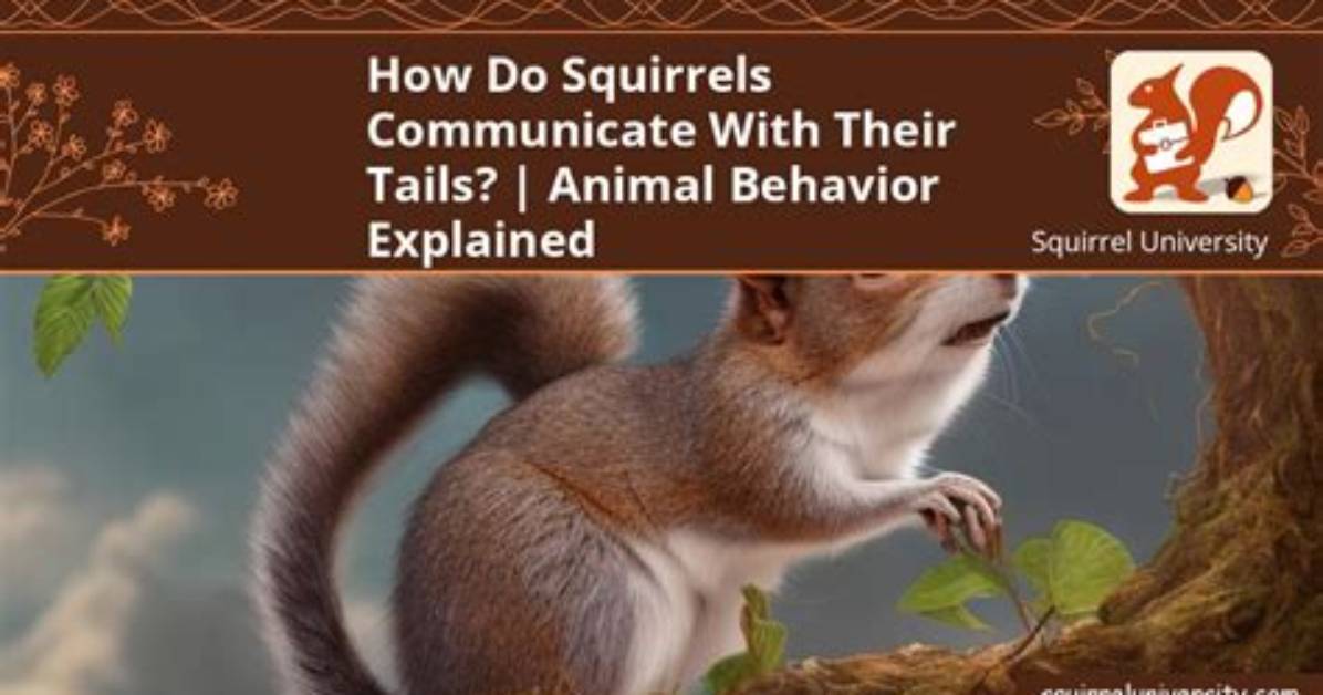 Why Do Squirrels Flick Their Tails?