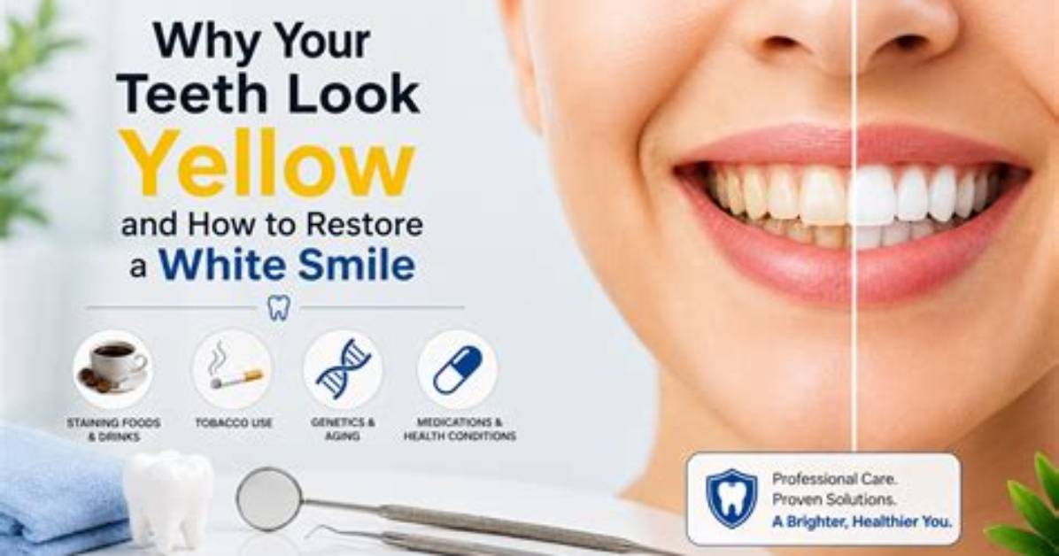 Why Do Teeth Look Yellow in Sunlight?