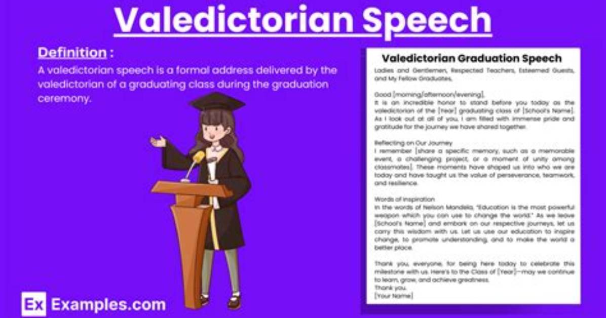 Why Do Valedictorians Give Speeches?