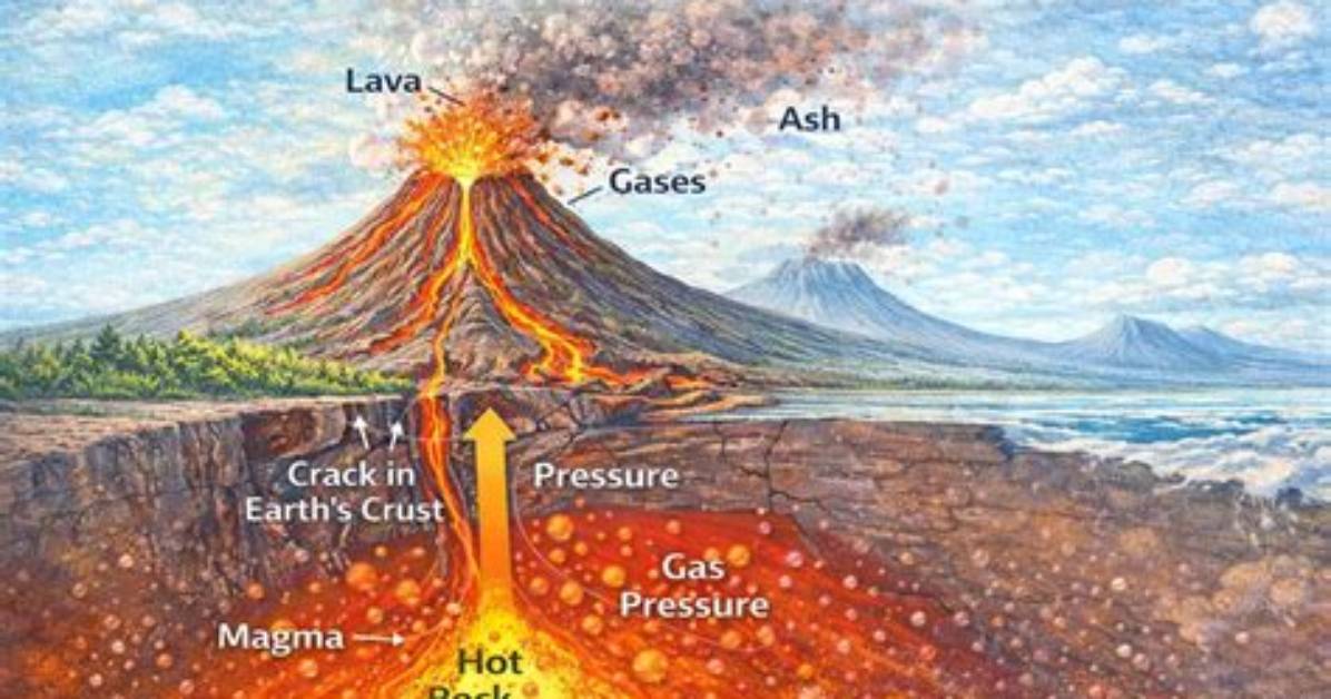 Why Do Volcanoes Need to Erupt?