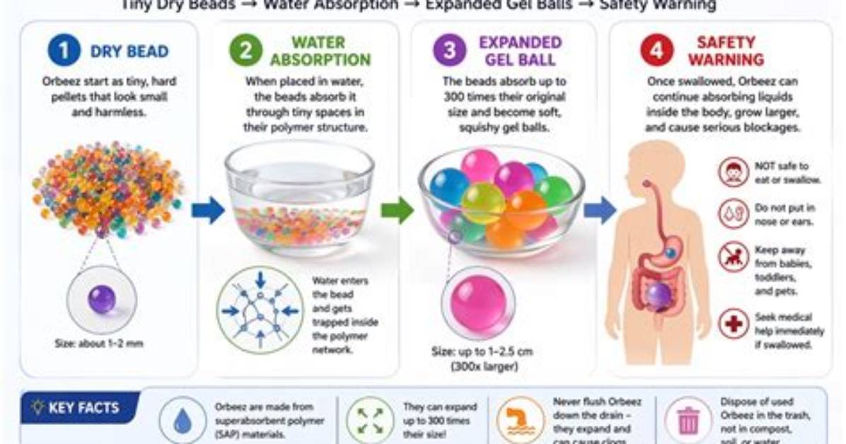 Why Do Water Beads Expand