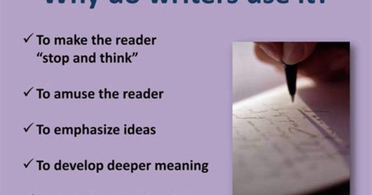Why Do Writers Use Sibilance?