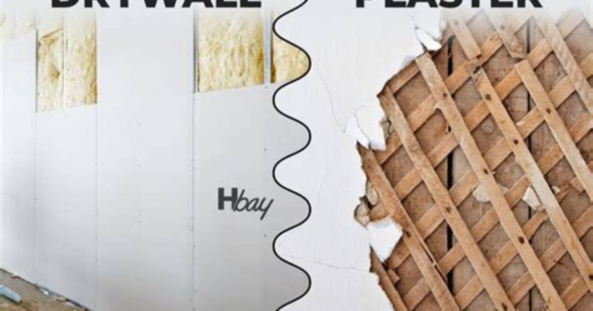 Why Do You Plaster Drywall