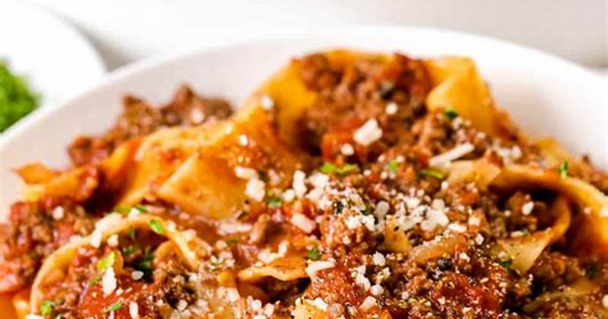 Why Does Bolognese Have Milk?