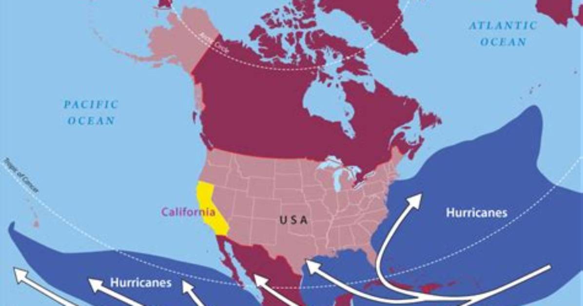 Why Does California Never Have Hurricanes?