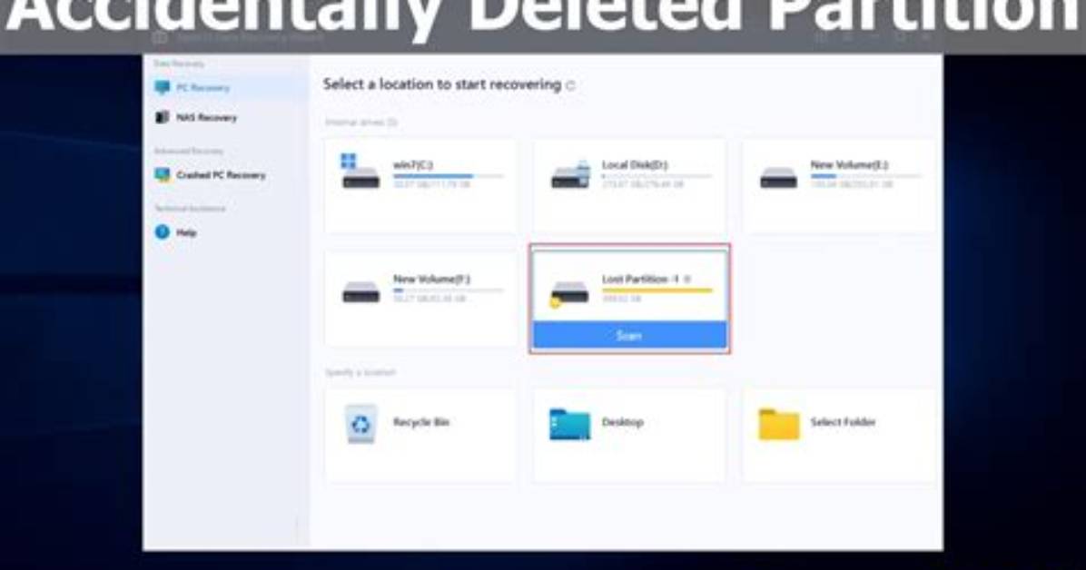 Why Does Deleting a Partition Cause Data to Be Lost?