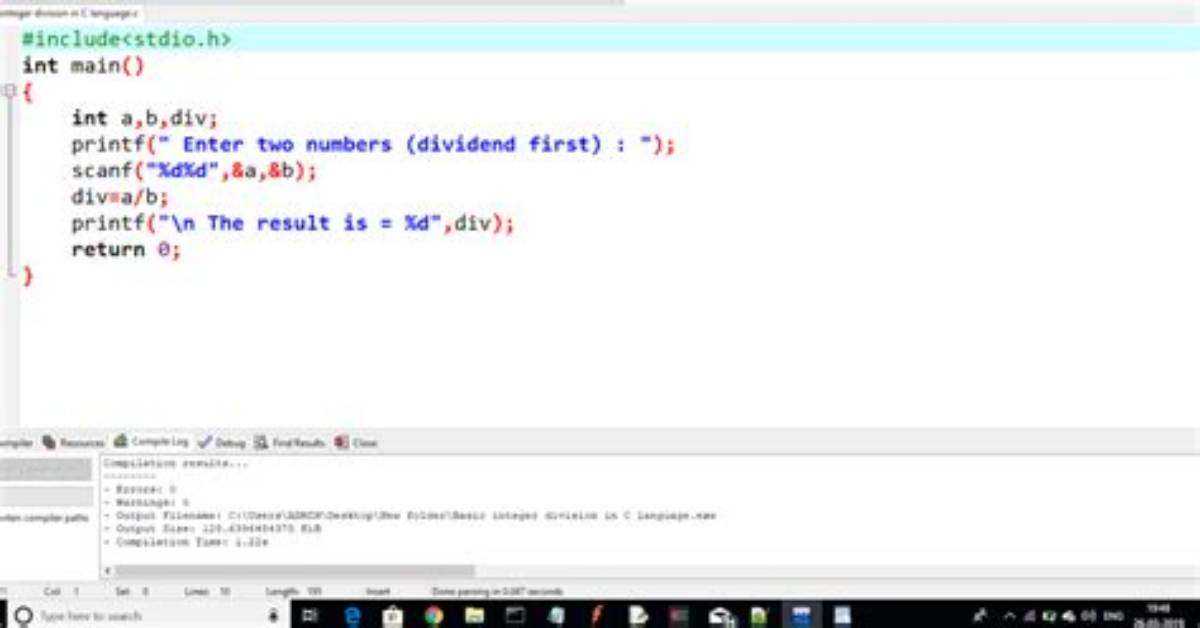 Why Does Integer Division in C# Return an Integer and Not a Float?