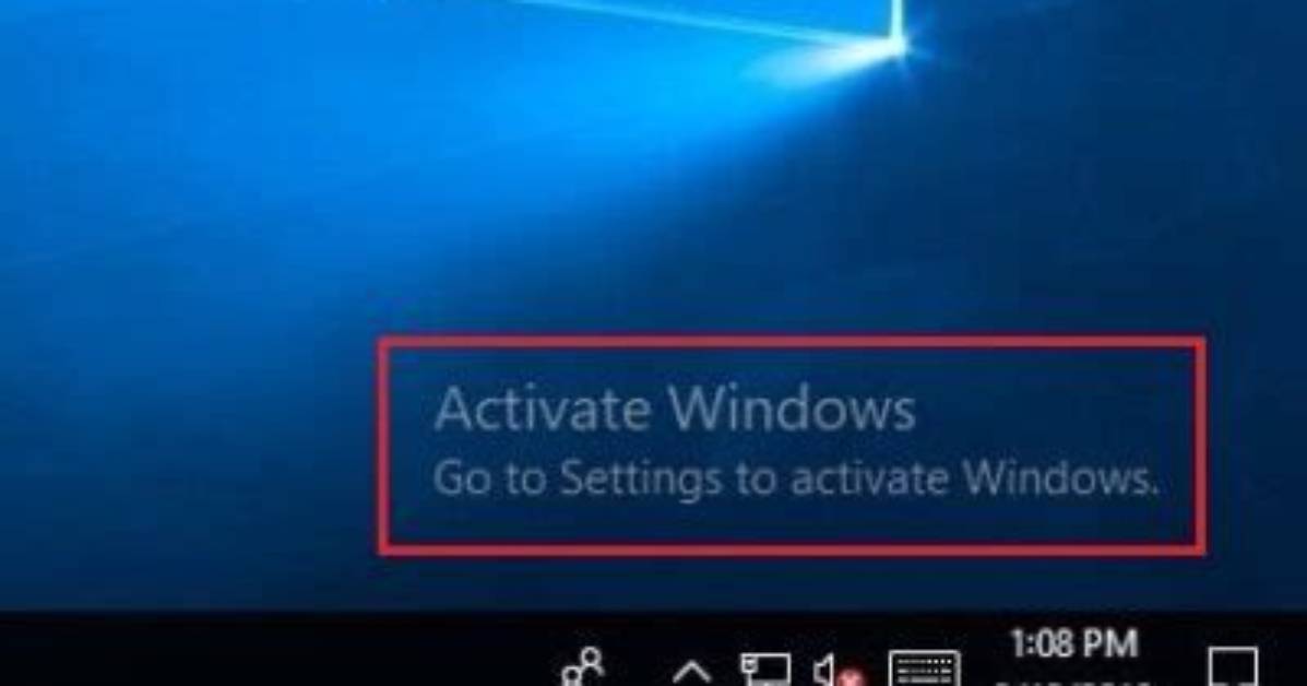 Why Does It Say Activate Windows to Activate Windows?