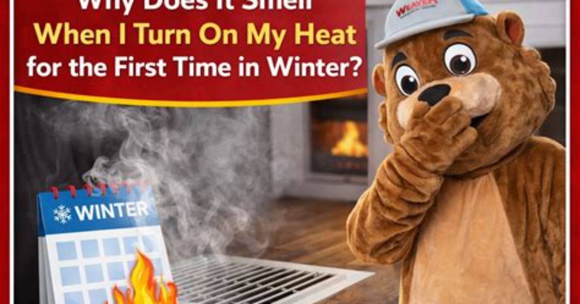 Why Does It Smell When I Turn on the Heater