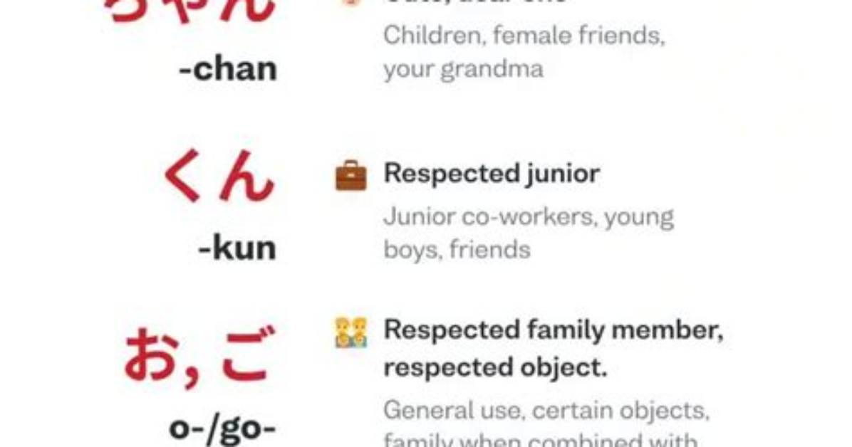 Why Does Japan Use Honorifics?