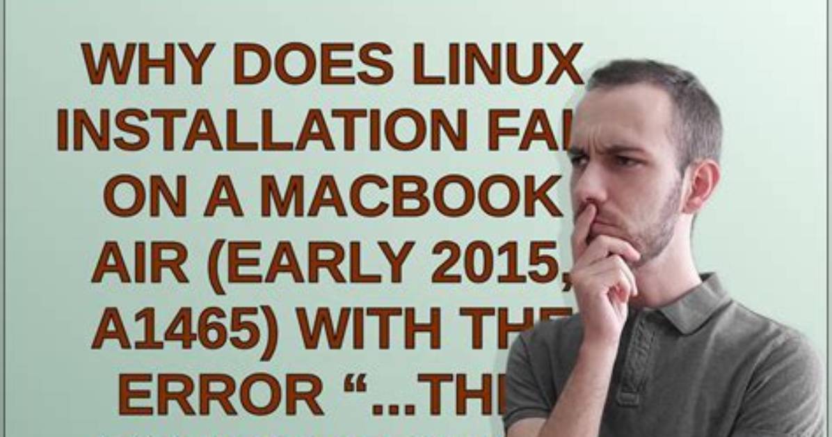 Why Does Linux Fail?