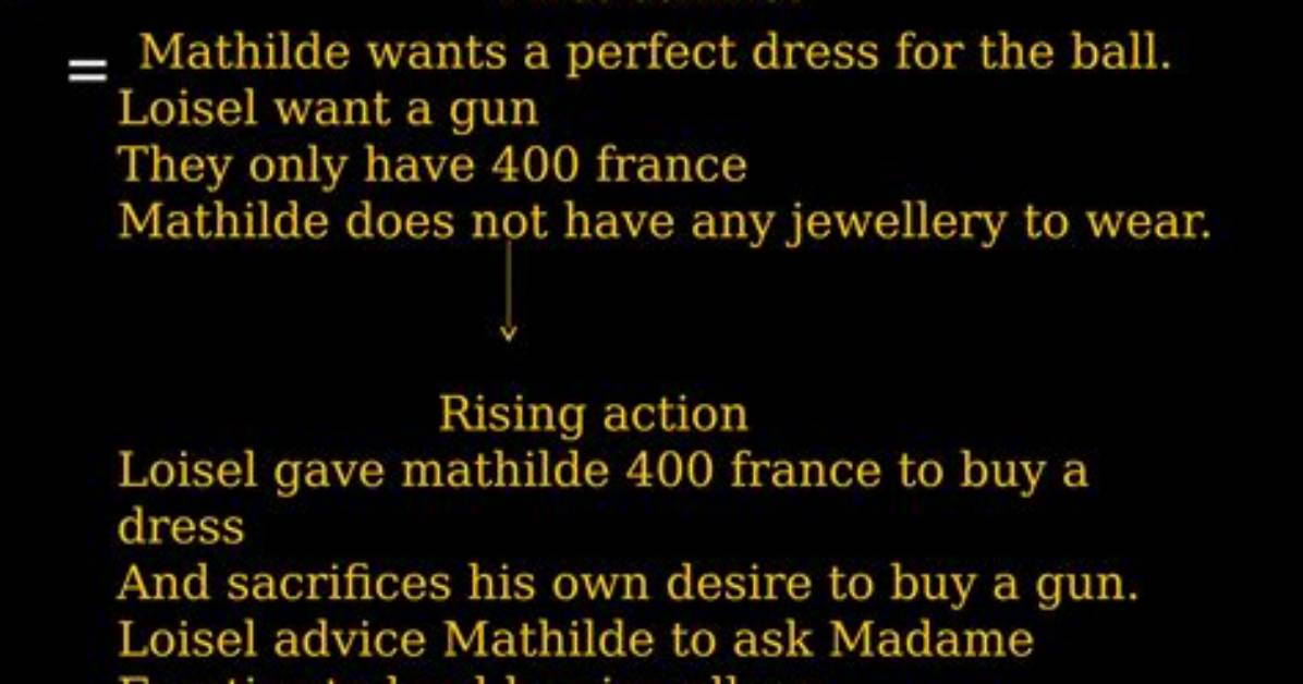 Why Does Mathilde Work So Miserably?