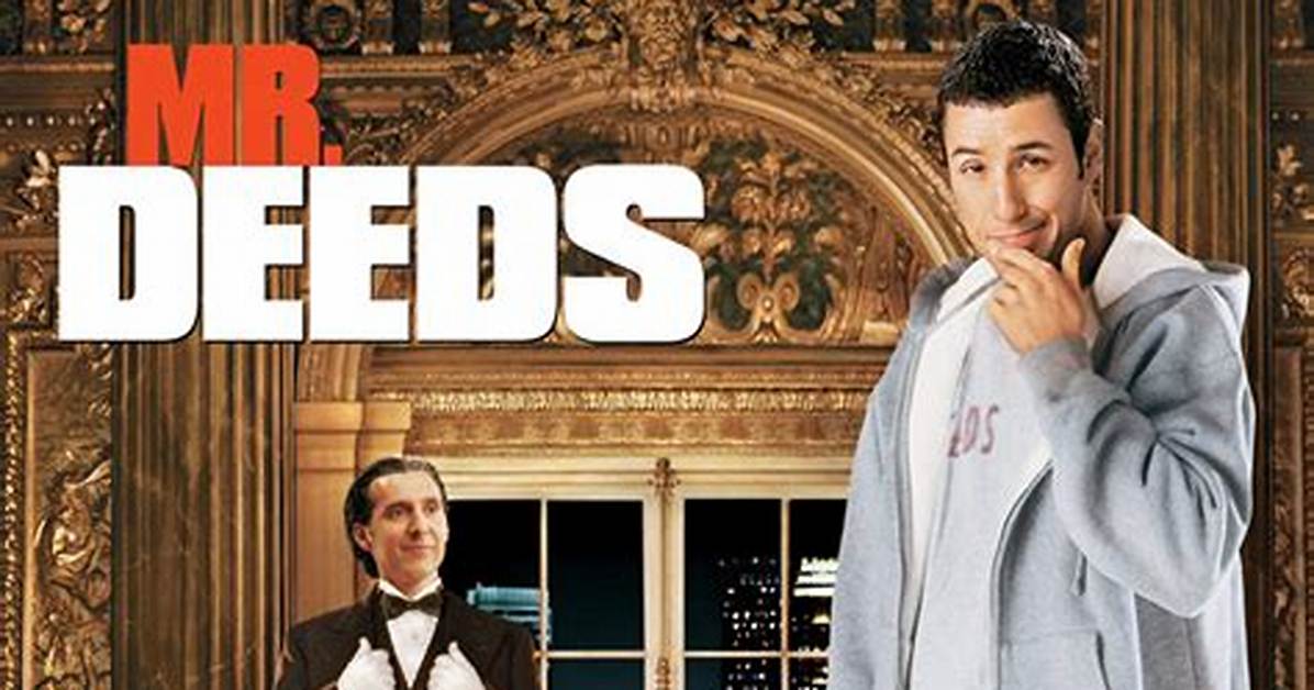 Why Does Mr Deeds Have a Black Foot