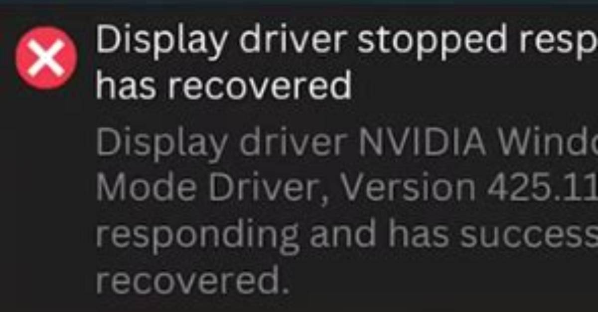 Why Does My Display Driver Keeps Crashing Windows 10?