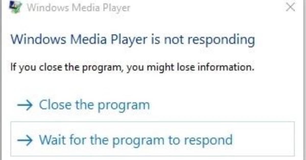 Why Does My Media Player Keep Crashing Windows 7?