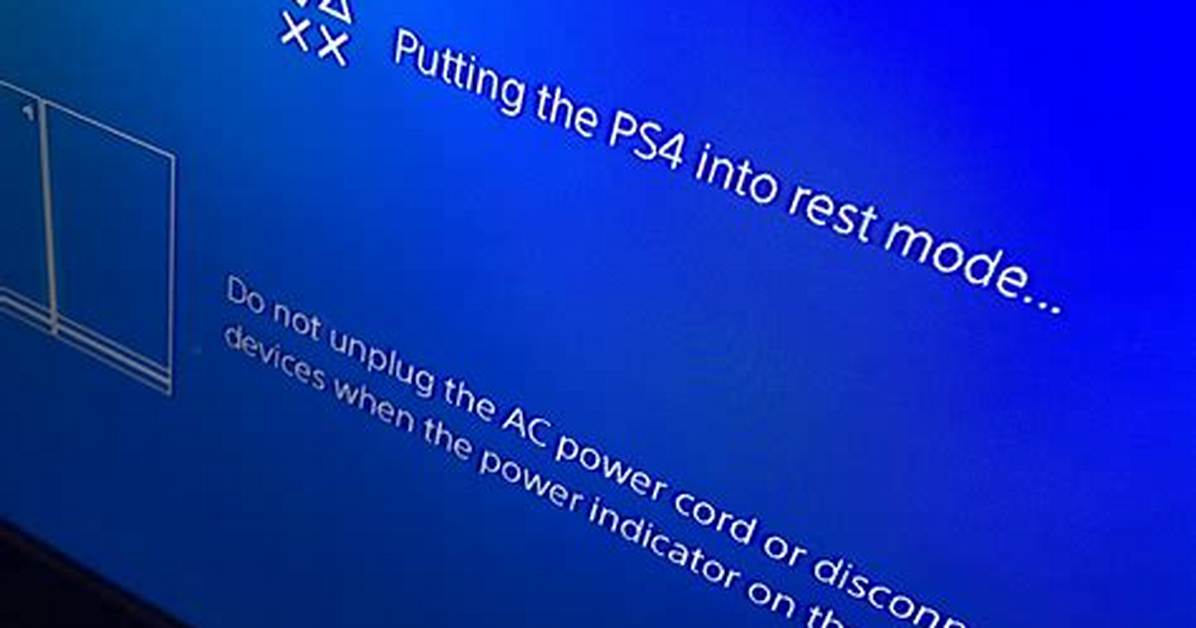 Why Does My Ps4 Keep Turning off?