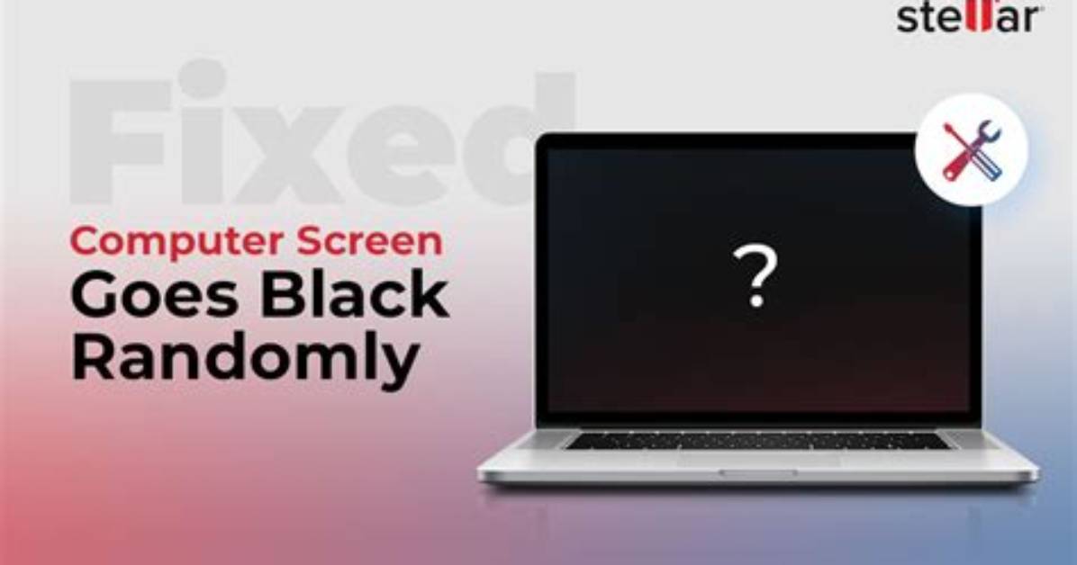 Why Does My Screen Go Black Randomly Windows 10?