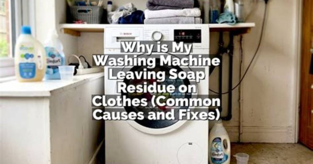 Why Does My Washing Machine Make My Clothes Smell