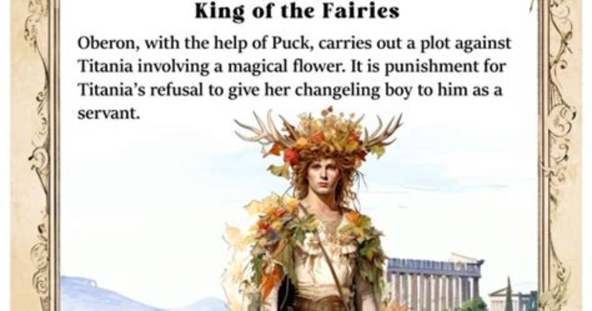 Why Does Oberon Want the Boy?