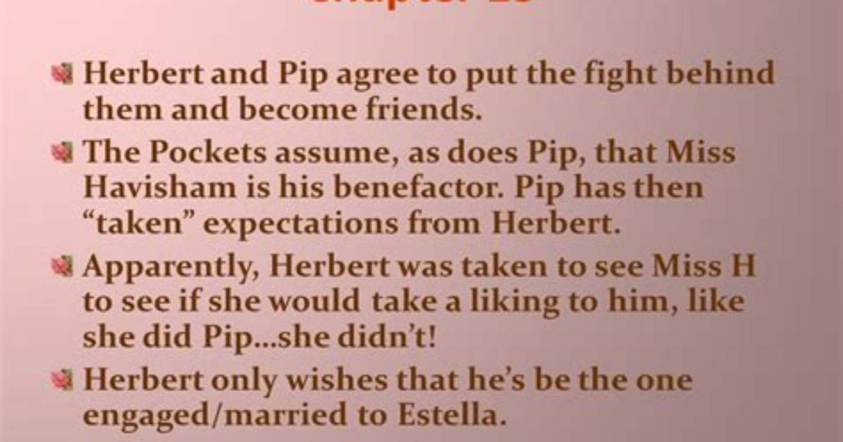 Why Does Pip Help Herbert