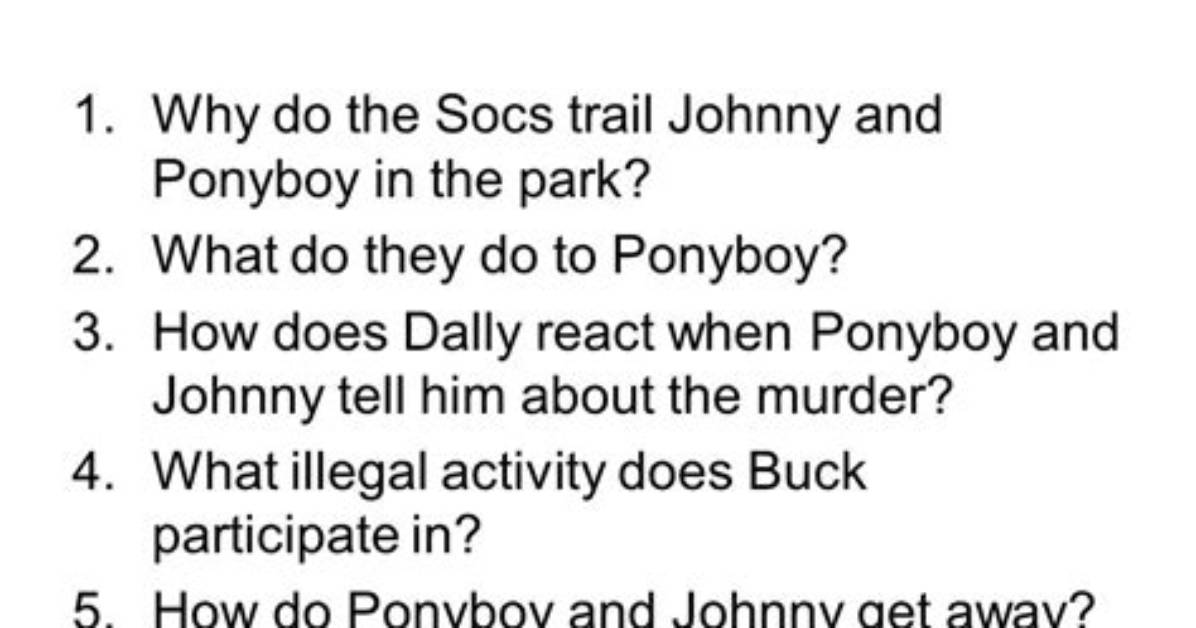 Why Does Ponyboy Run Away in Chapter 3