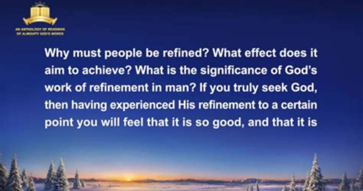 Why Does Refinement Mean?