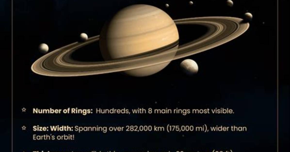 Why Does Saturn Appear Ringless?