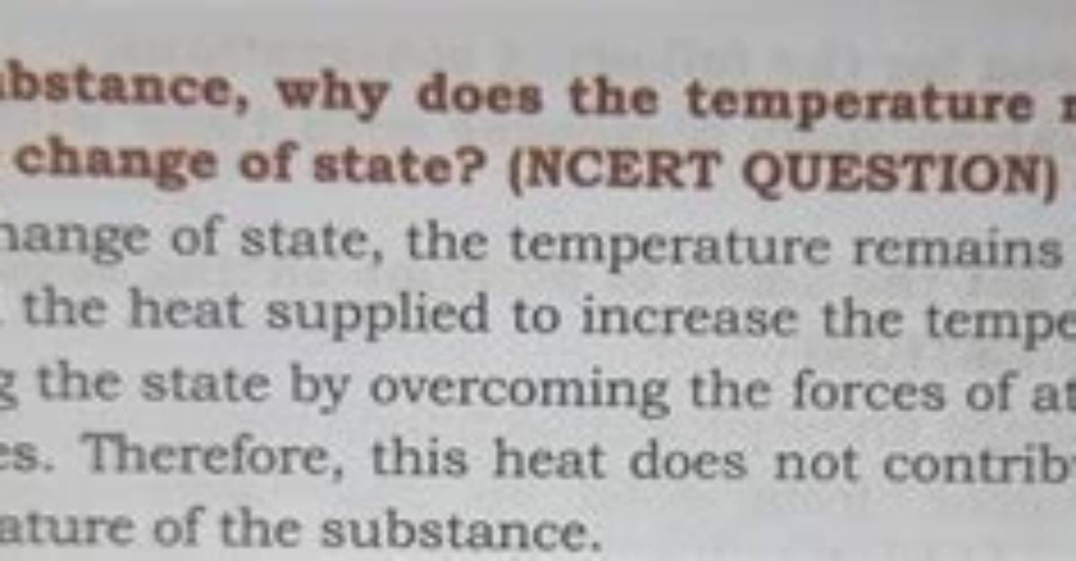 Why Does the Temperature Remain Constant During a Phase Change from E to F