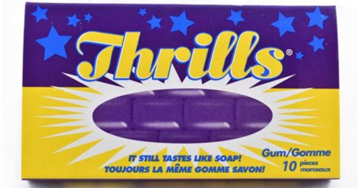 Why Does Thrills Taste Like Soap?