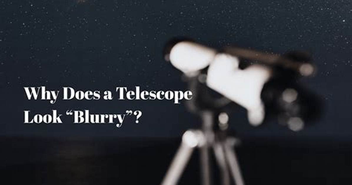 Why Does Using a Telescope with a Large Diameter?