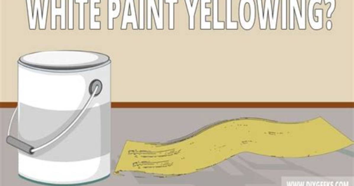Why Does White Paint Turn Yellow?