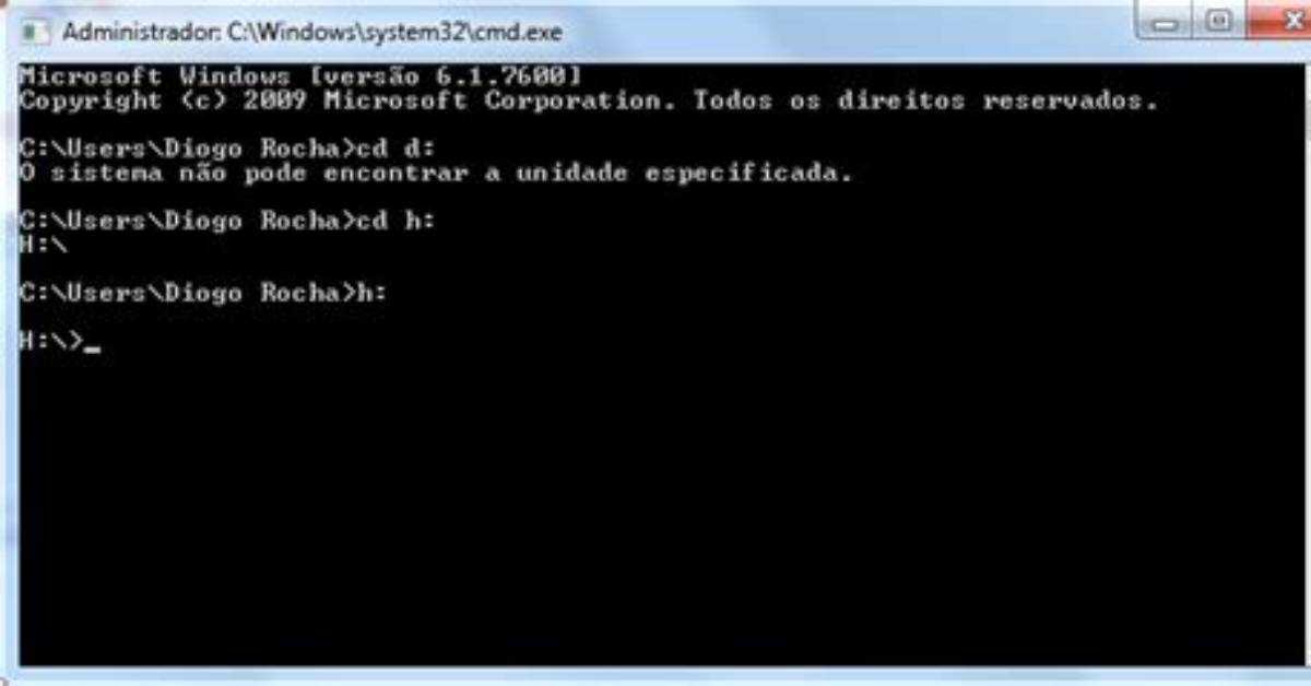 Why Doesn't "Cd D:" Change the Command Context to D: ? [Duplicate]