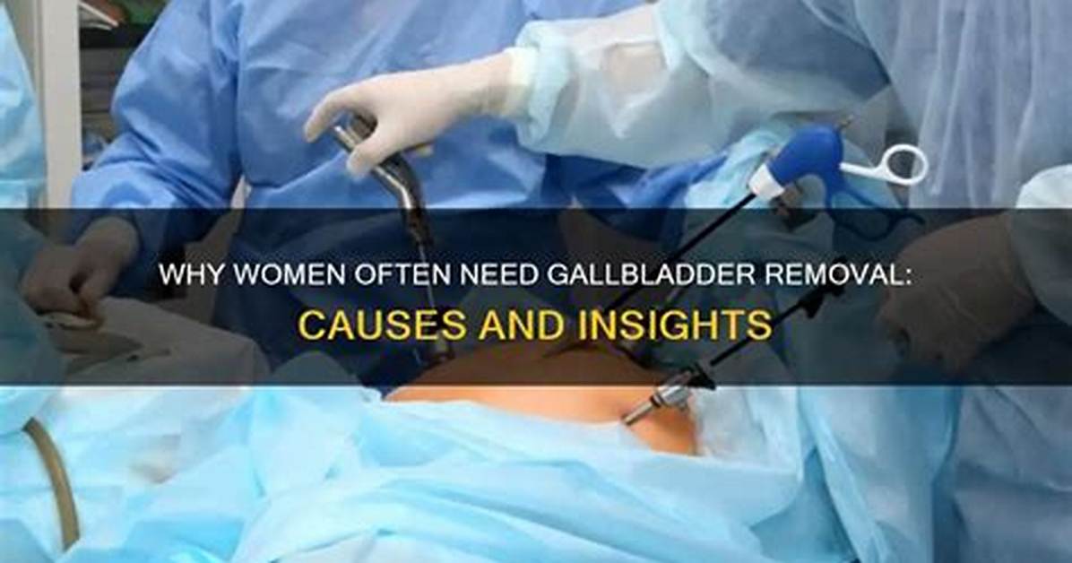 Why Gallbladders Are Removed?