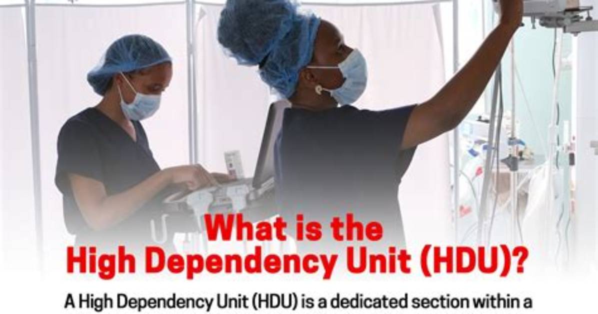 Why High Dependency Unit?
