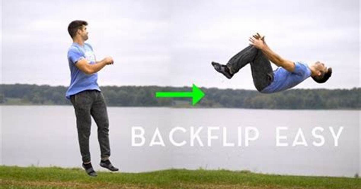 Why Is a Backflip Easier Than a Front Flip?