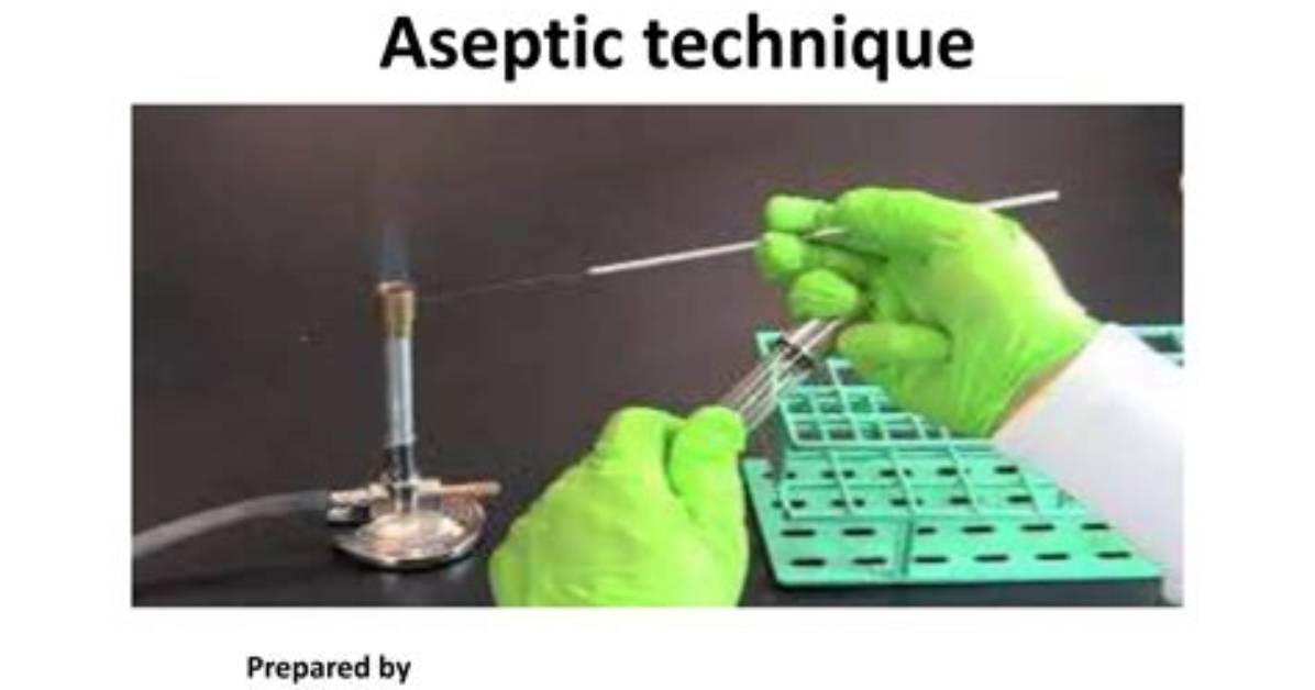 Why Is Aseptic Technique Important?