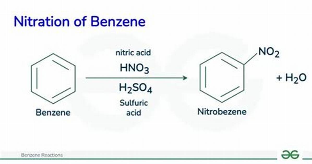 Why Is Benzene Nitrated?