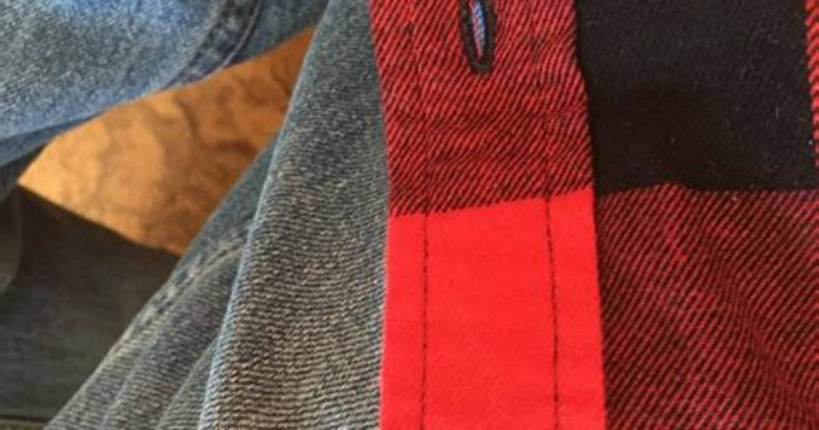 Why Is Bottom Button Hole Sideways?