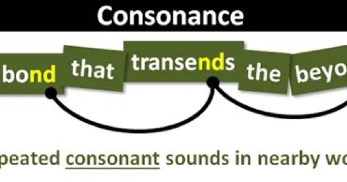 Why Is Consonance Used?