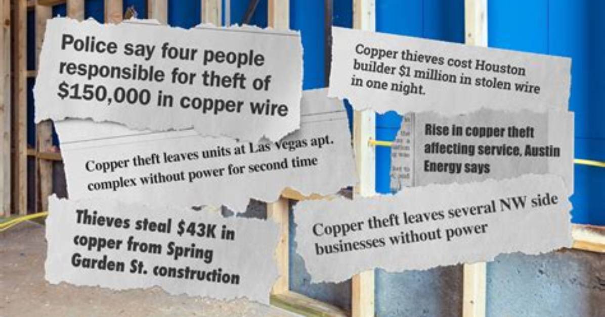 Why Is Copper Stolen?