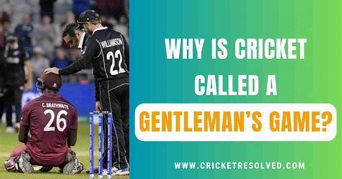 Why Is Cricket Called Cricket?