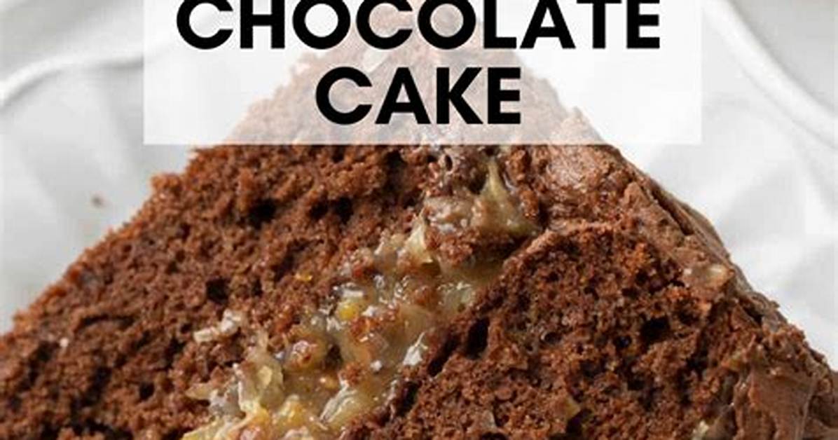 Why Is German Chocolate Different?