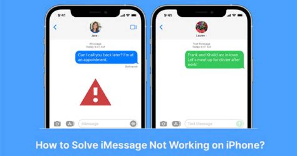 Why Is iMessage Not Working?