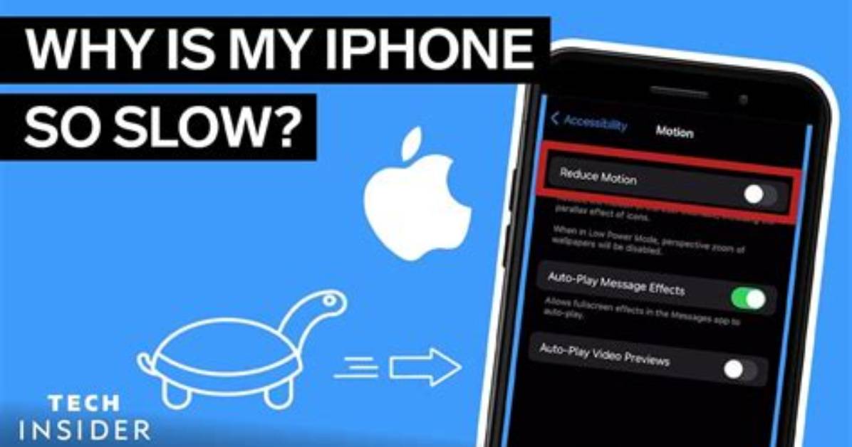 Why Is iOS 13 So Slow?