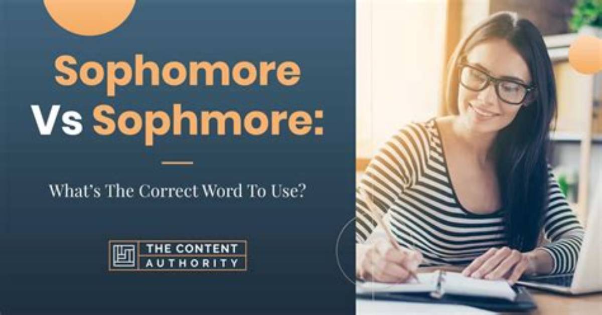 Why Is It Called Sophomore
