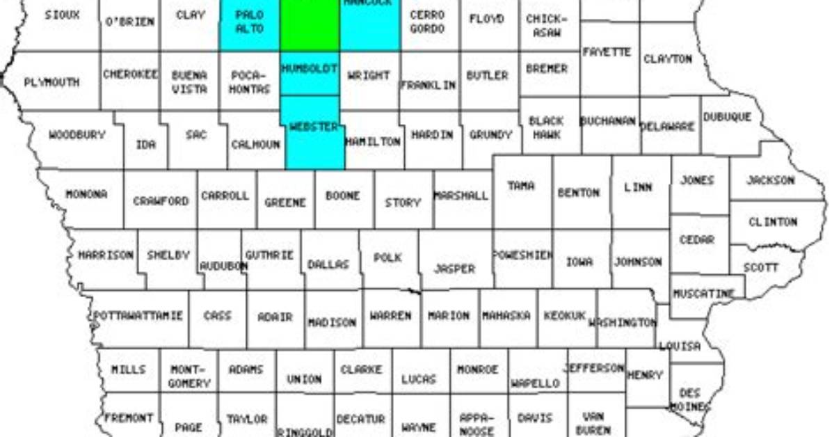Why Is Kossuth County So Big?