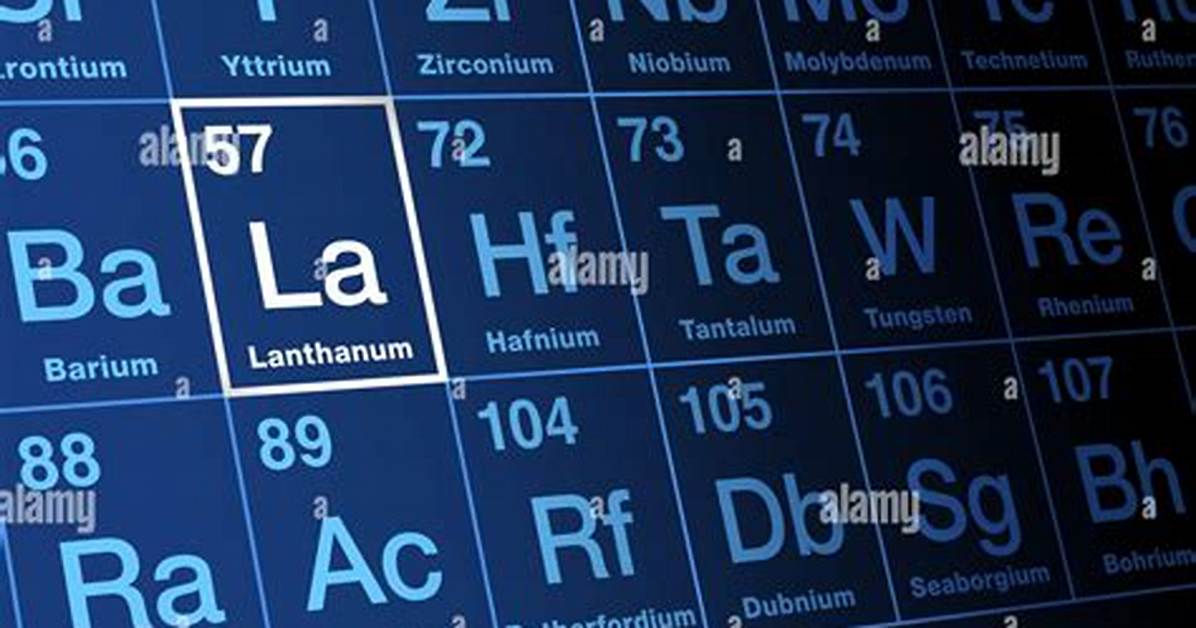 Why Is Lanthanum Special?