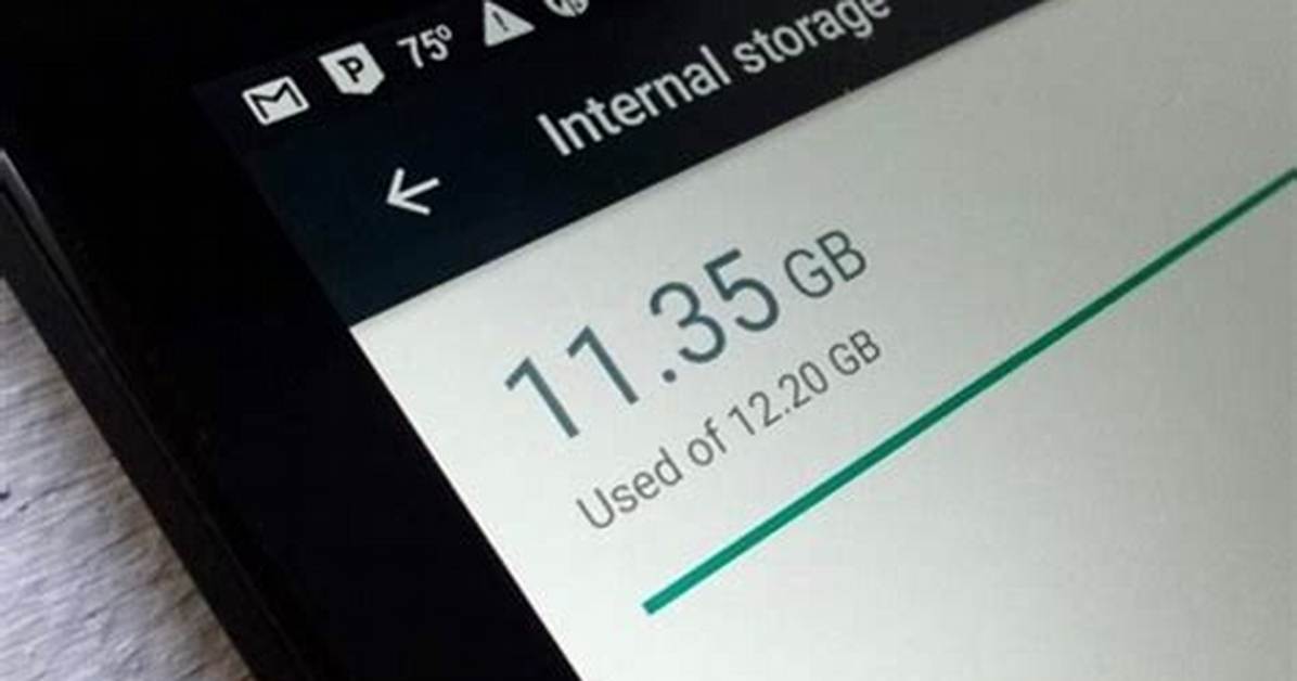 Why Is My Android Internal Memory Full?